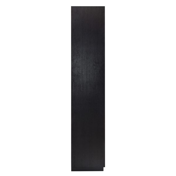 6515 BLACK - Boekenkast Oakura 2-deuren (Black)