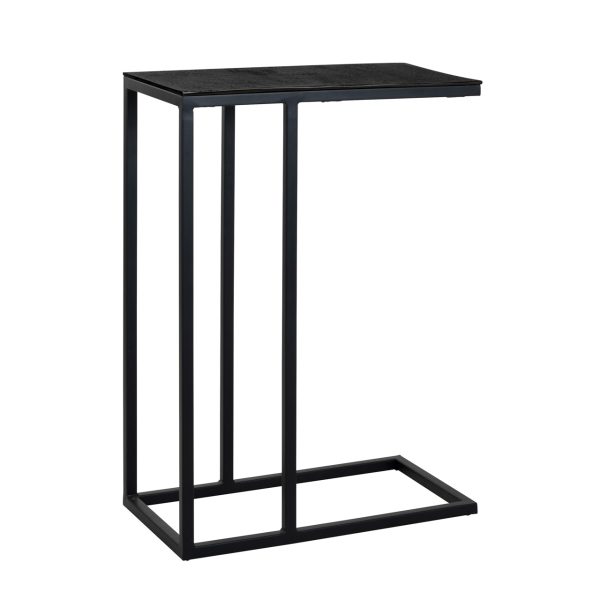 825074 - Sofa tafel Bolder aluminium zwart (Black)