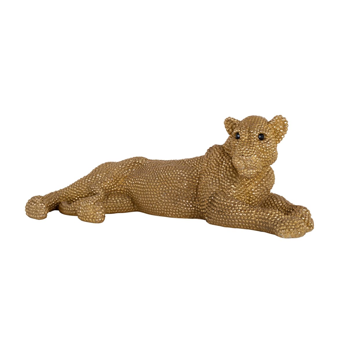 -AD-0001 - Lion deco object (Gold)