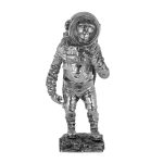 -AD-0005 - Space Monkey deco object (Silver)