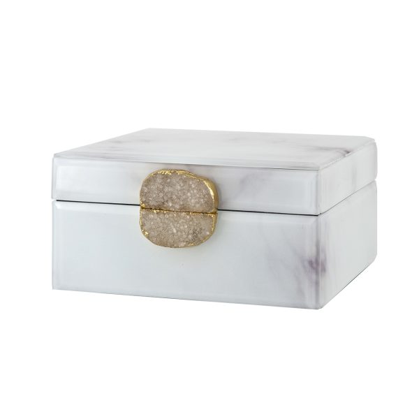 -JB-0006 - Juwelen box Bayou met marmer uitstraling (ZZZ-White)