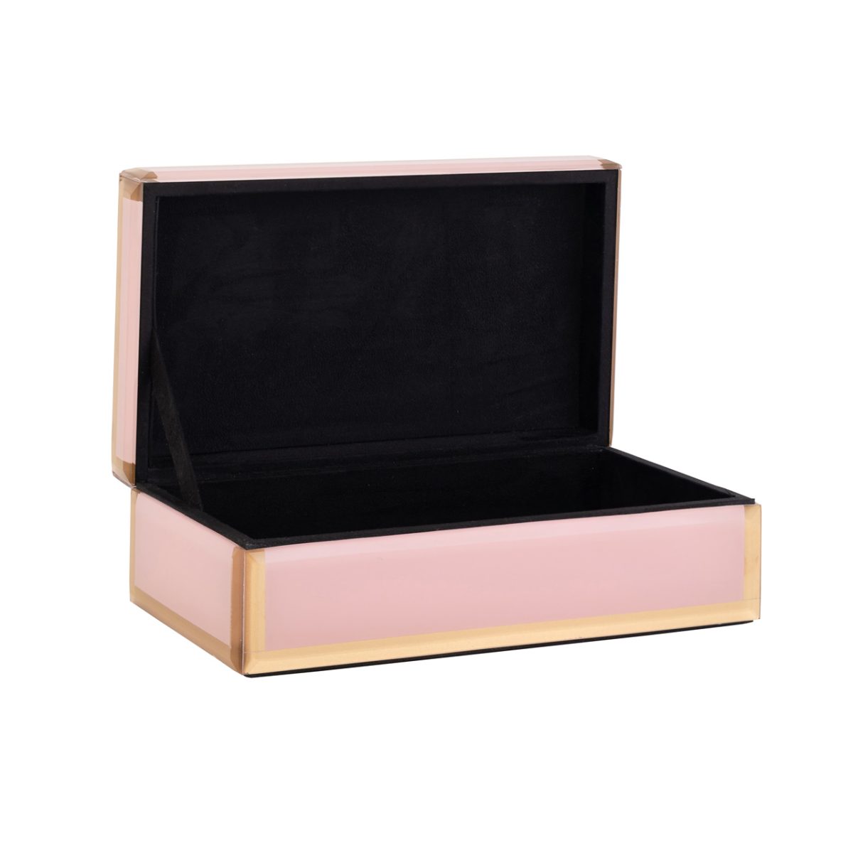 -JB-0012 - Juwelen box Jaylyn roze/goud (Pink)
