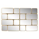 -MI-0038 - Spiegel Birche met 16 spiegels (Gold)