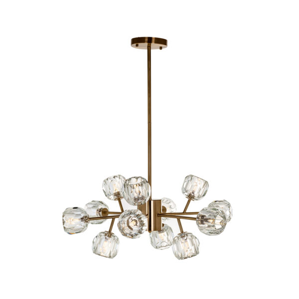 Hanglamp Quinty goud (Brushed Gold)