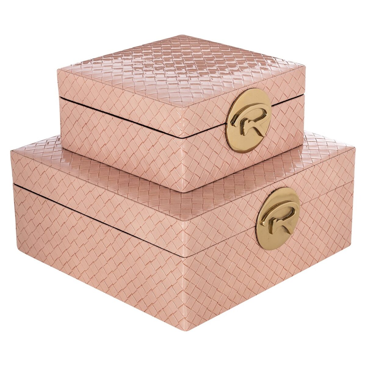 Juwelen box Rosaly groot blush (Pink)