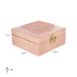 Juwelen box Rosaly groot blush (Pink)